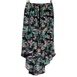 Hot Topic Tropical Maxi Skirt & Short Set Size XS